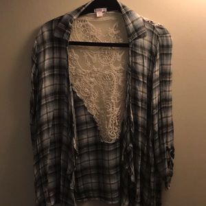 Dress, boho flannel